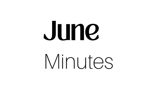 June Meeting Minutes
